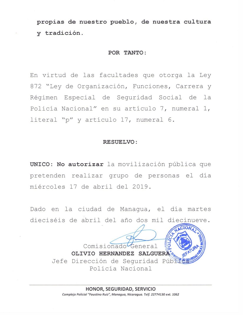 RESOLUCION